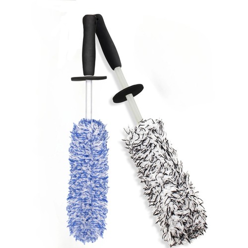 Car wheel cleaning brush plush - car,