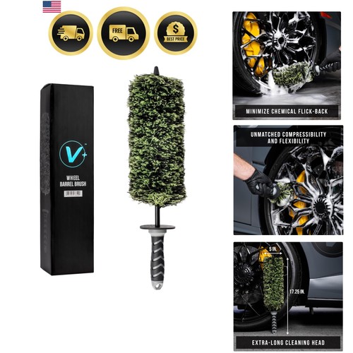Wheel barrel brush - for, deep