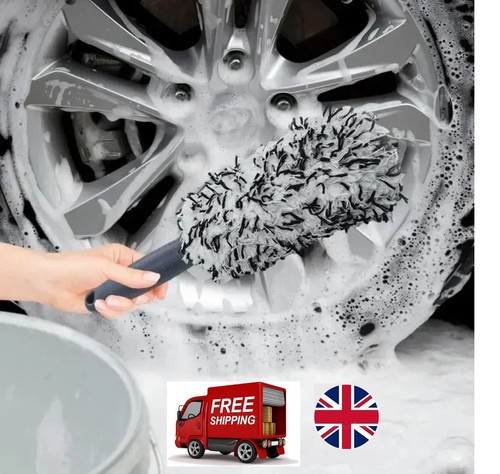Car wheel cleaning brush plush - wheel,