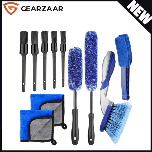 Car wheel detailing brush - car, set