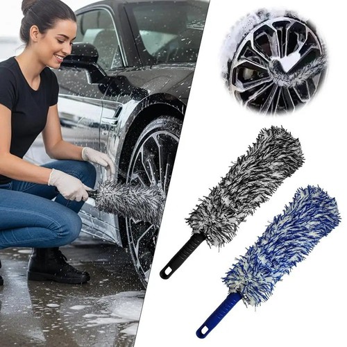 Car wheel cleaning brush plush - cleaning,