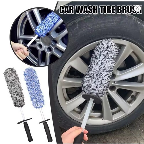 Car wheel cleaning brush - car,