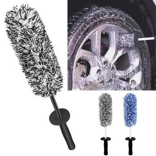 Car wheel cleaning brush plush - cleaning,