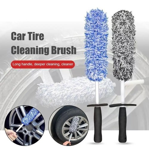 Car wheel cleaning brush - car,