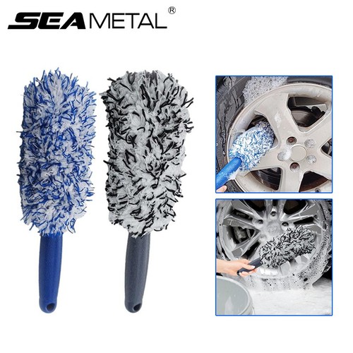 Car wheel cleaning brush - car,