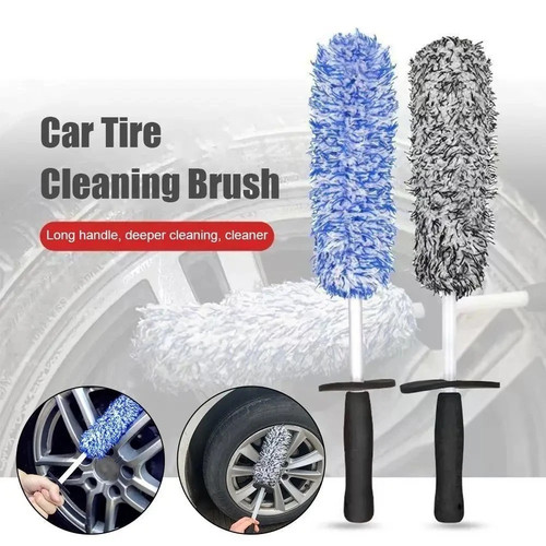 Car wheel cleaning brush plush - cleaning,