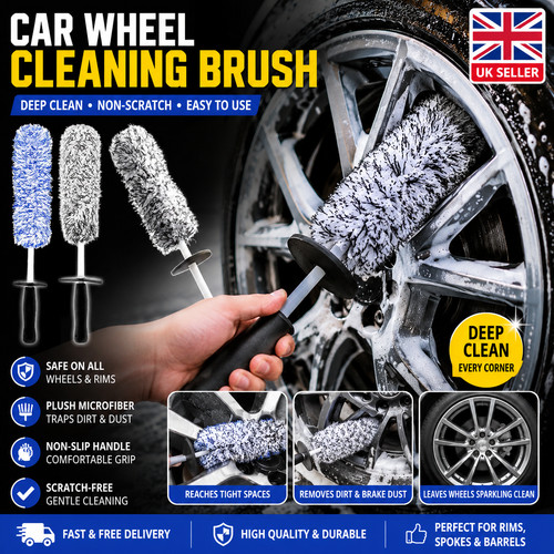 Car wheel cleaning - wheel,