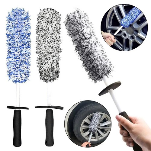 Car wheel cleaning - wheel,