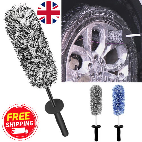 Car wheel cleaning brush - car,